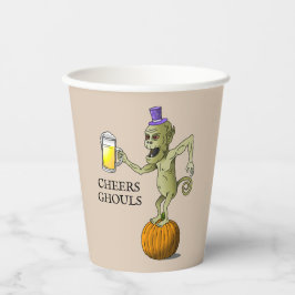 Cheers Ghouls Halloween-Party Pappbecher