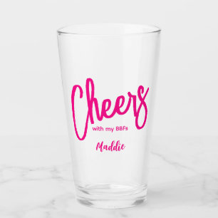 Cheers Girls Galentines Glas