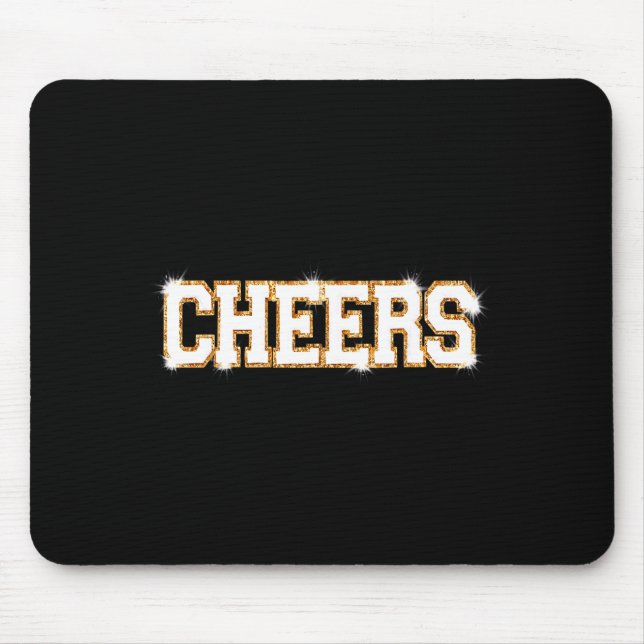 Cheers Happy New Year Celebration New Years Eve Pa Mousepad (Vorne)