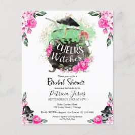 Cheers Hexes Brautparty Einladungen