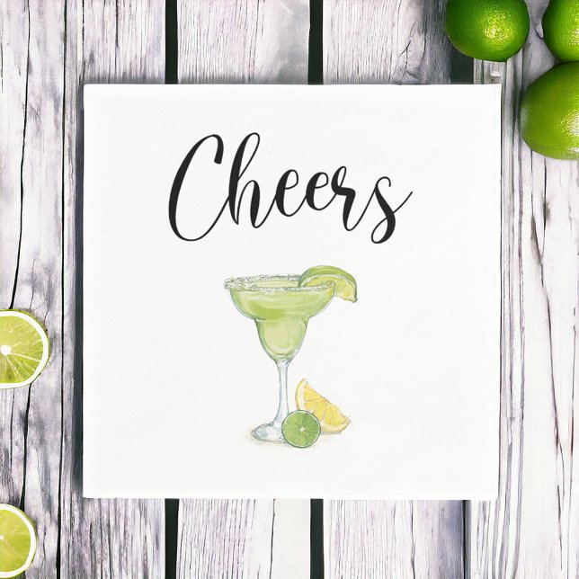 Cheers Margarita Serviette (Von Creator hochgeladen)