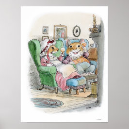 Cheers Mouse Couple Print Poster