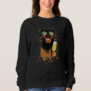 Cheers Rottweiler Hund Geschenke Sweatshirt