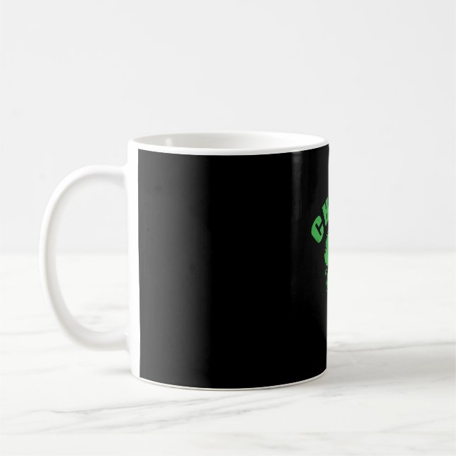 Cheers St. Patricks Day Kaffeetasse (Links)