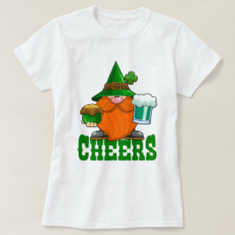 Cheers St. Patricks Day Leprechaun T-Shirt