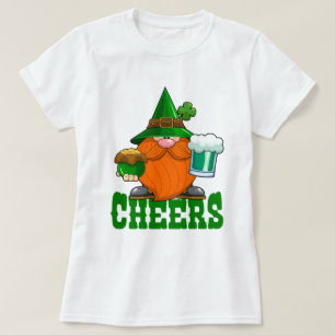 Cheers St. Patricks Day Leprechaun T-Shirt