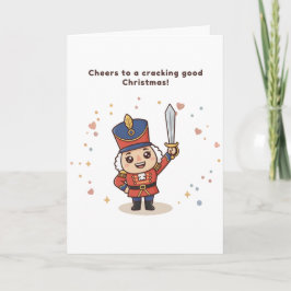 Cheers to a Cracking Good Christmas Cute Puchi  Karte