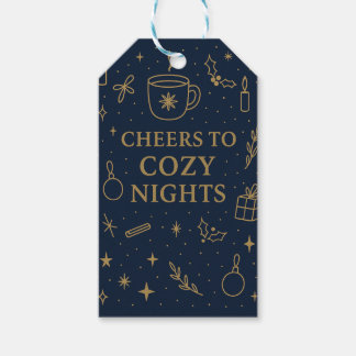 Cheers to Cozy Gift Tag Geschenkanhänger