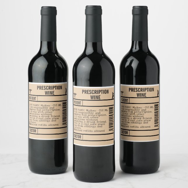 Cheers to Healing: Custom Wine Labels for Your Fav Weinetikett (Flaschen)