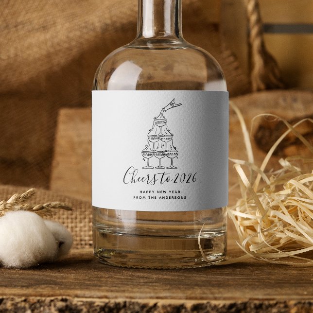 Cheers to New Years Party Hand Drawn  (Von Creator hochgeladen)