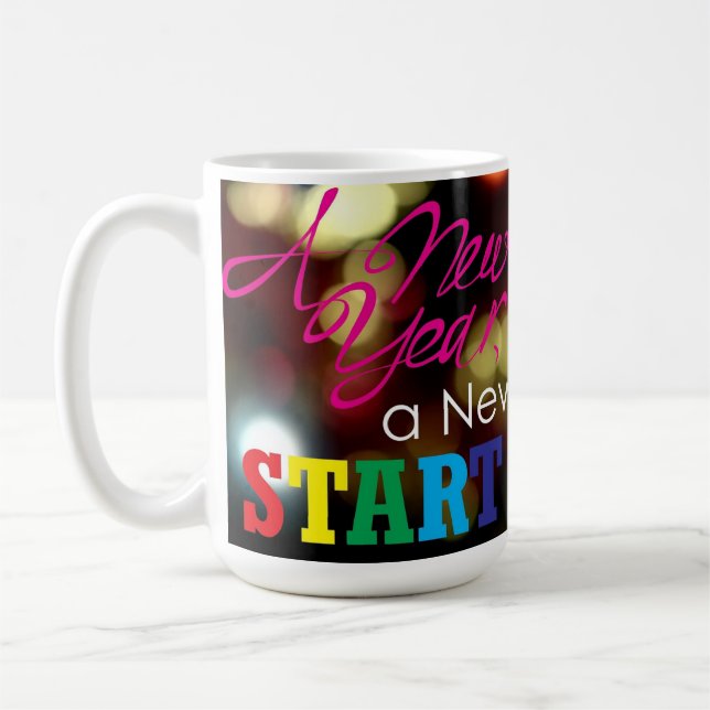Cheers to the New Year – Celebration Mug Kaffeetasse (Links)