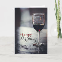 Cheers to You and an Amazing Year Birthday Card