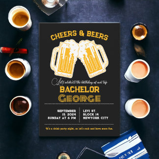 Cheers und Biere Einladung