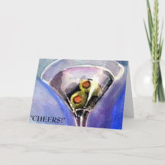 "CHEERS!" Von Karen J. Layer Karte