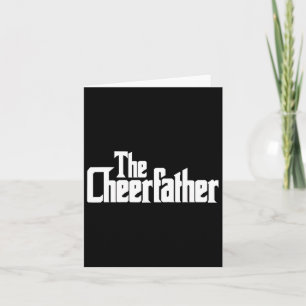 CheerVater Vathers Day Cheerleader Karte