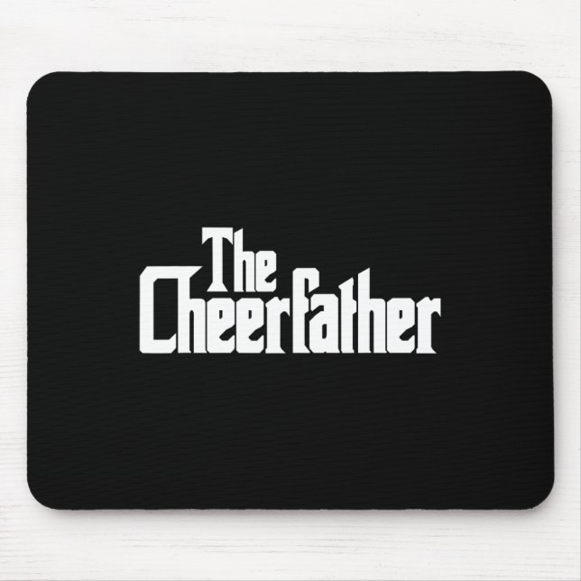 CheerVater Vathers Day Cheerleader Mousepad (Vorne)