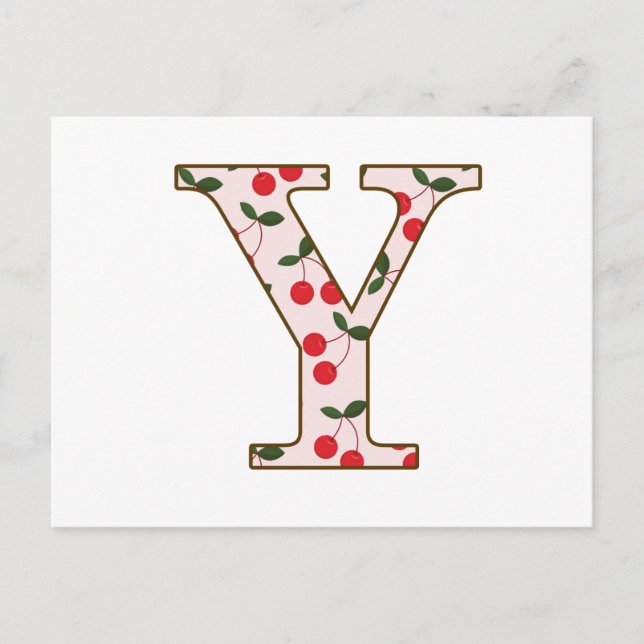 Cheery Cherry Postkarte (Vorderseite)