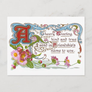 Cheery Friendship Postkarte