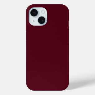 Cheery Red Schlicht Color Phone Case