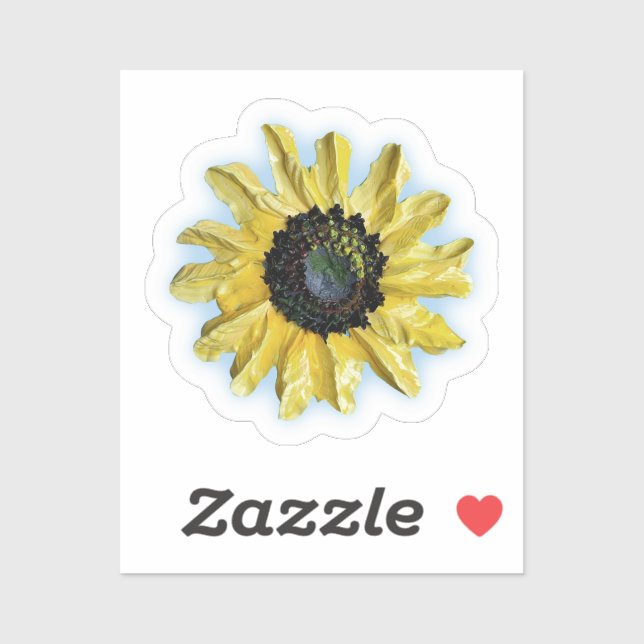 Cheery Sunflower Stcker Aufkleber (Blatt)