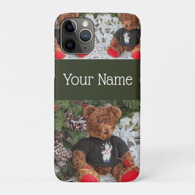 Cheery Teddy Case-Mate iPhone Hülle (Rückseite)