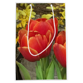 Cheery Tulips Mittlere Geschenktüte