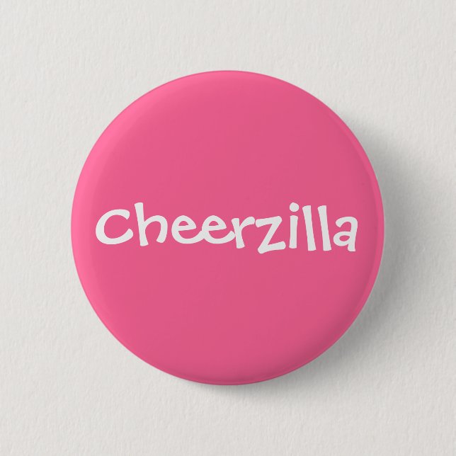 Cheerzilla Button (Vorderseite)