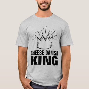 CHEESE DANISH KING VATER T - SHIRT