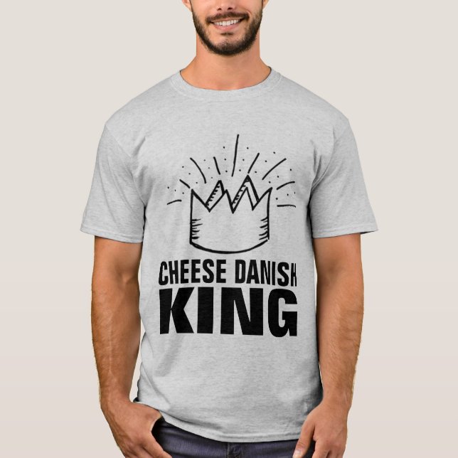 CHEESE DANISH KING VATER T - SHIRT (Vorderseite)
