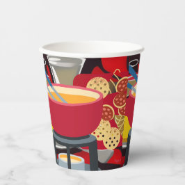 Cheese Fondue Pappbecher