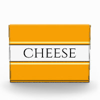 CHEESE Fun Hellgoldgelbe Streifen