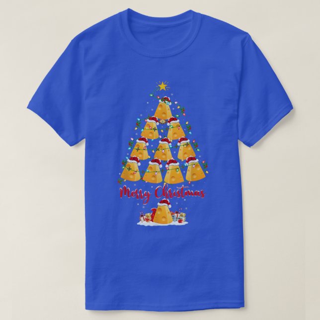 Cheese Lover Xmas Matching Santa Cheese Christmas  T-Shirt (Design vorne)