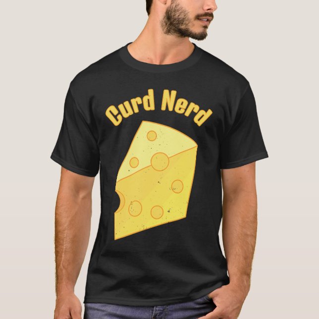 Cheese Lovers  Quark Nerd T-Shirt (Vorderseite)