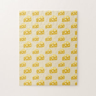 Cheese Lovers Swiss Emmental Yellow Food Lover Puzzle