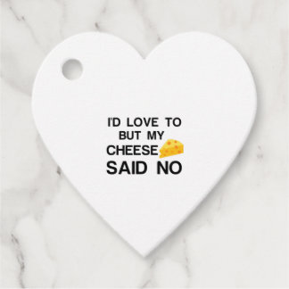 CHEESE SAGTE NO GESCHENKANHÄNGER