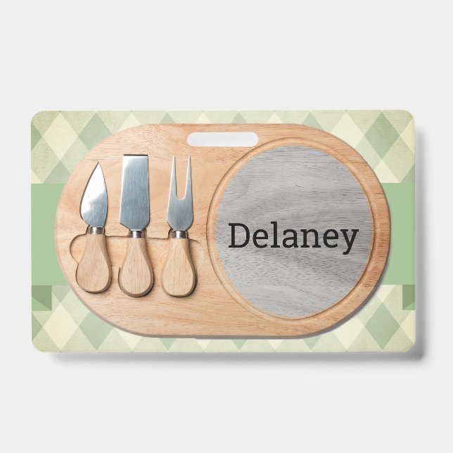 Cheeseboard GewohnheitCharcuterie Ausweis (Vorderseite)