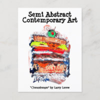 Cheeseburger #170229 Postkarte