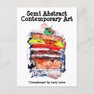 Cheeseburger #170229 Postkarte