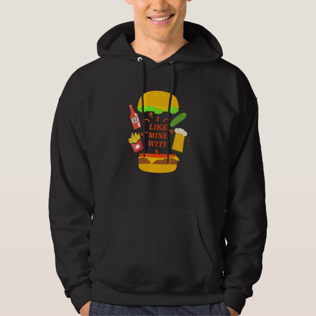 Cheeseburger-Buffet-Paradies Konzert Hoodie (Vorderseite)
