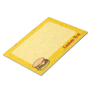 Cheeseburger Editor Notizblock