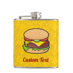 Cheeseburger Flask Flachmann
