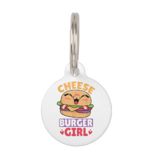 Cheeseburger Girl, Hamburger Women und Cheesebdres Haustiermarke