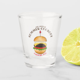 Cheeseburger Hamburger Burger Picnic Barbecue GRIL Schnapsglas