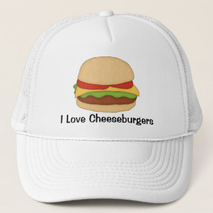 Cheeseburger Hat Truckerkappe
