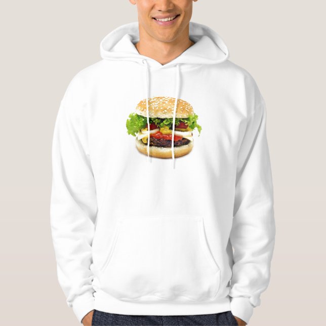 Cheeseburger Hoodie (Vorderseite)