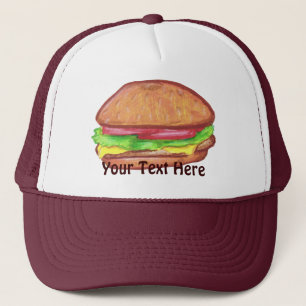 Cheeseburger-Hut Truckerkappe