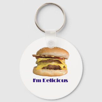 Cheeseburger - ich bin köstlich schlüsselanhänger