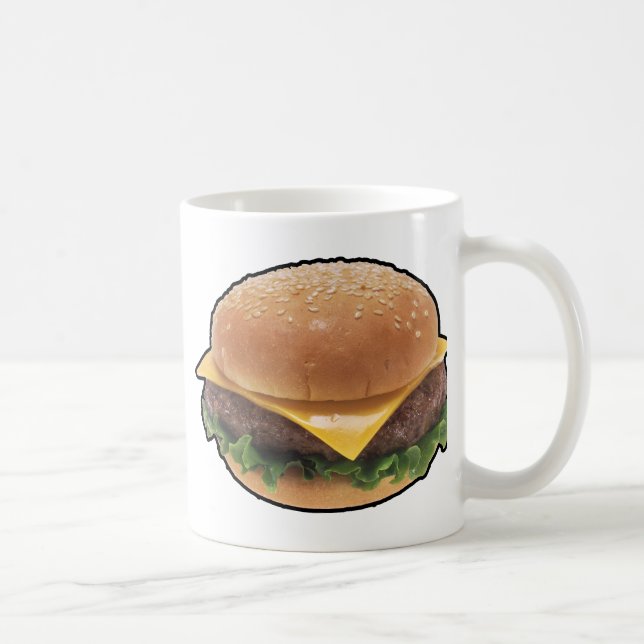Cheeseburger Kaffeetasse (Rechts)