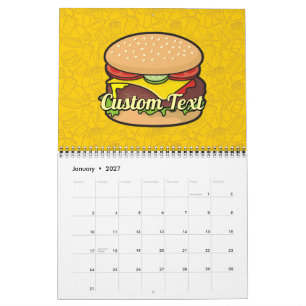 Cheeseburger Kalender
