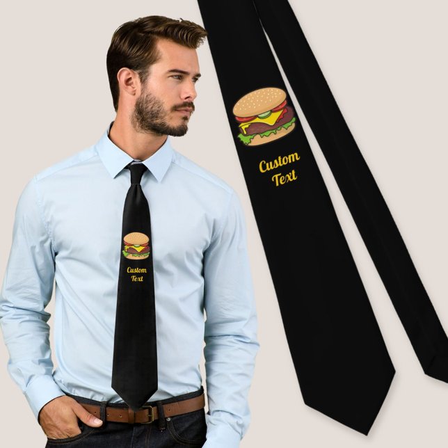 Cheeseburger Krawatte (Von Creator hochgeladen)